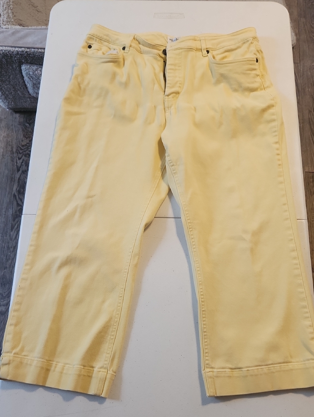 Chadwick's Sunny Yellow Women's Waistband Pants
